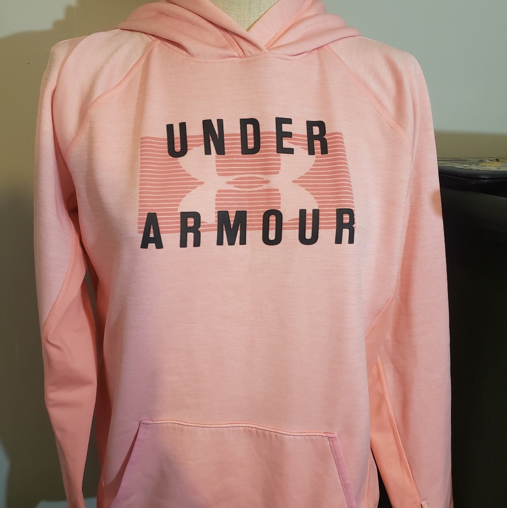 Pink Under Armour Coldgear Hoodie | Adult Female